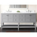 Modern Rustic Sink Floor Standing Open Bathroom Vanity